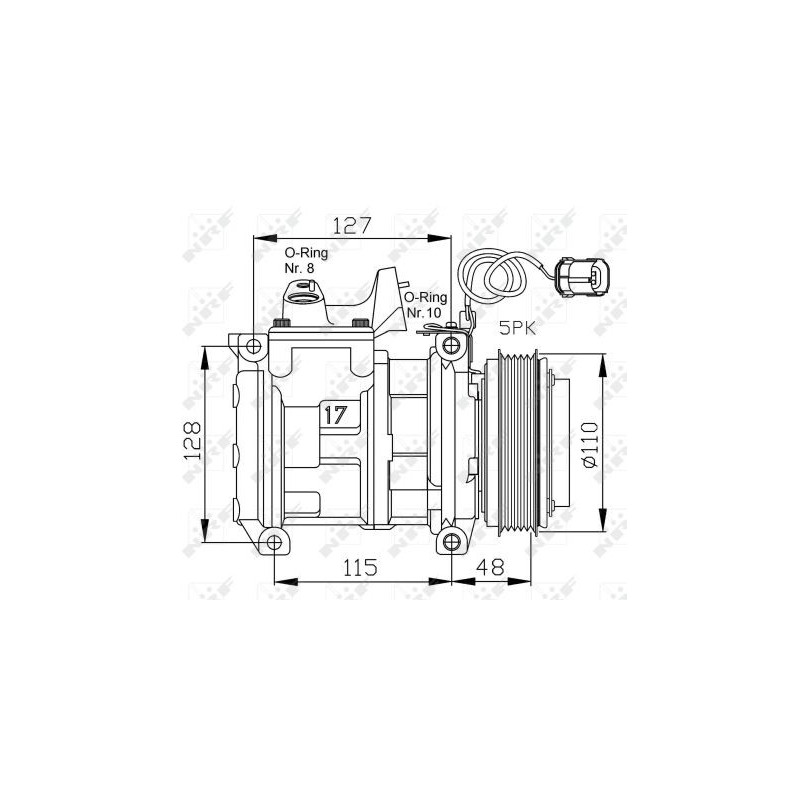Compresseur de climatisation NRF