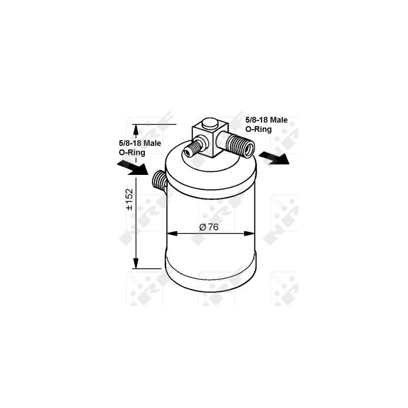 Bouteille déshydratante NRF