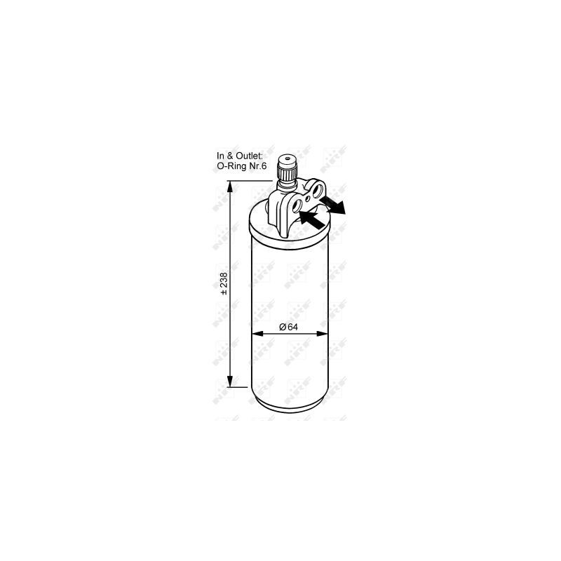 Bouteille déshydratante NRF