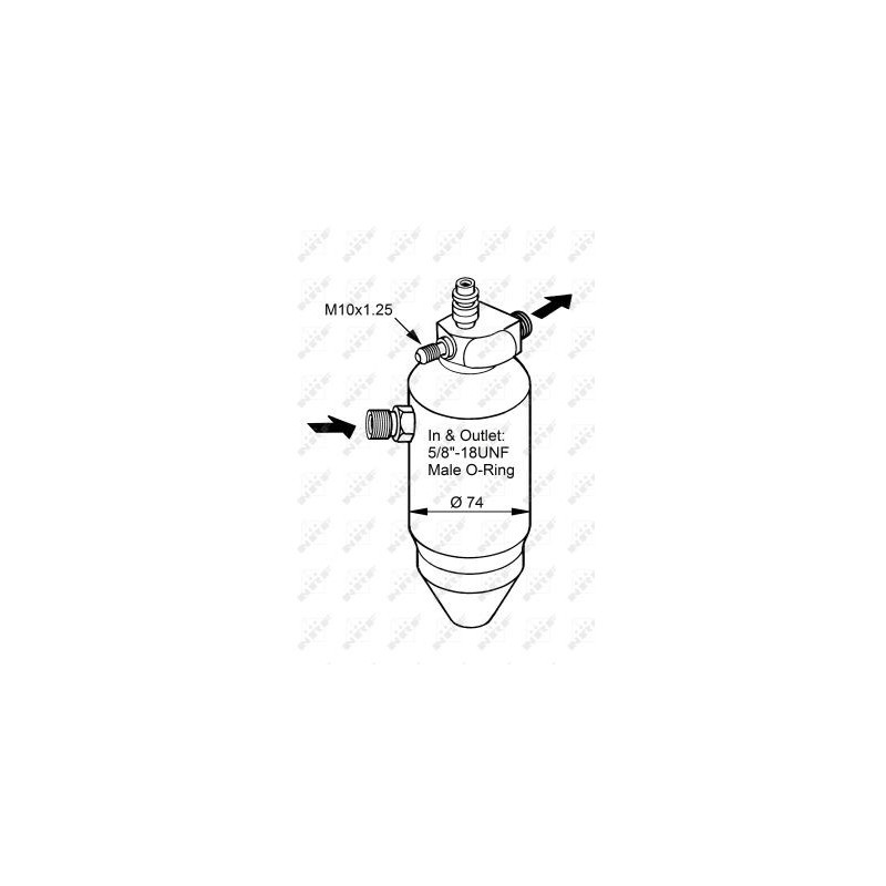 Bouteille déshydratante NRF