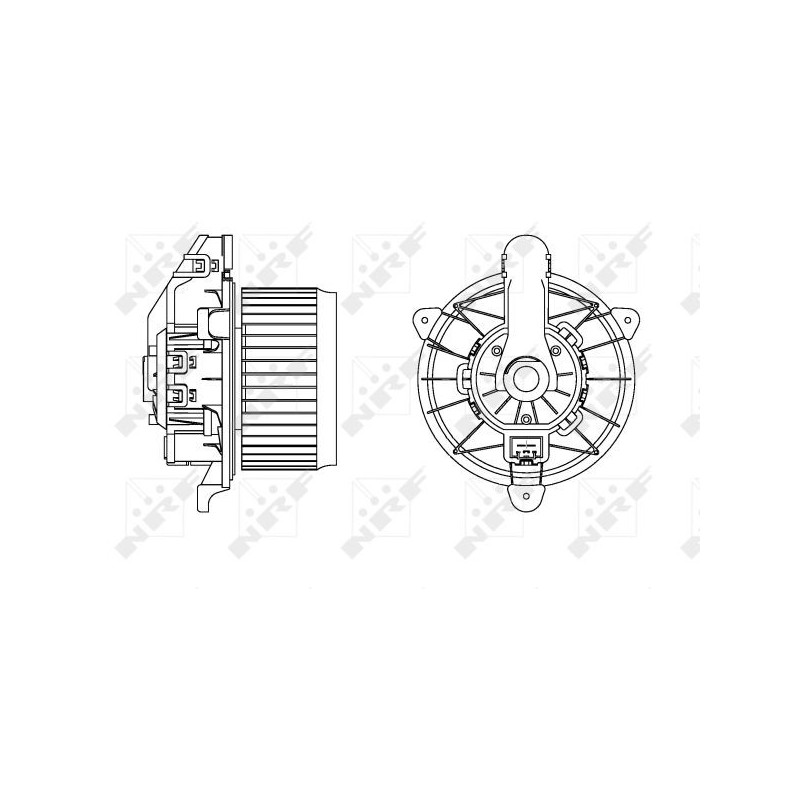 Pulseur d'air habitacle NRF