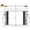 Condenseur de climatisation NRF