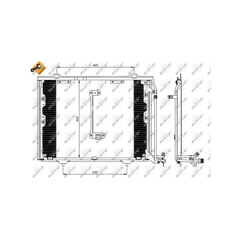 Condenseur de climatisation NRF