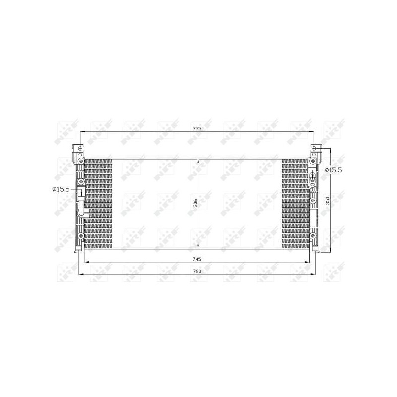 Condenseur de climatisation NRF