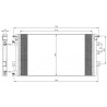 Condenseur de climatisation NRF