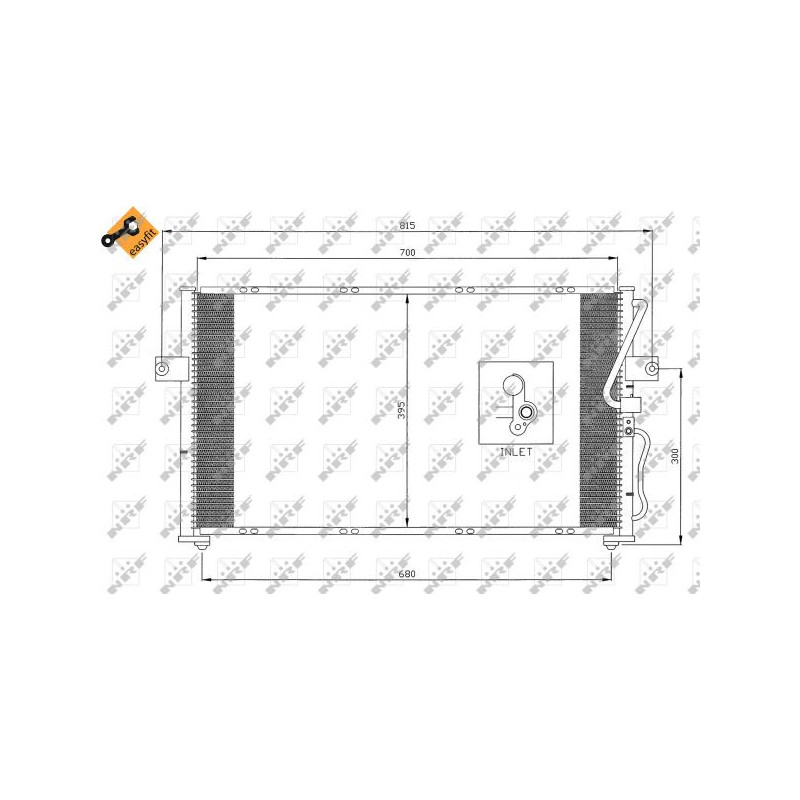 Condenseur de climatisation NRF