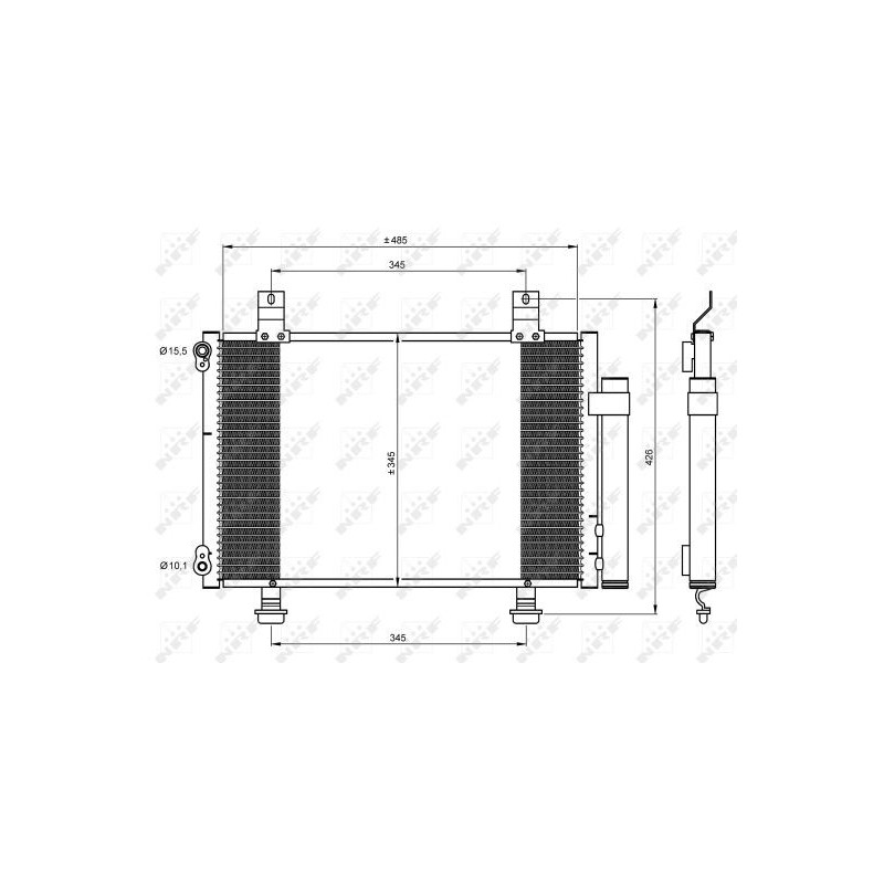 Condenseur de climatisation NRF