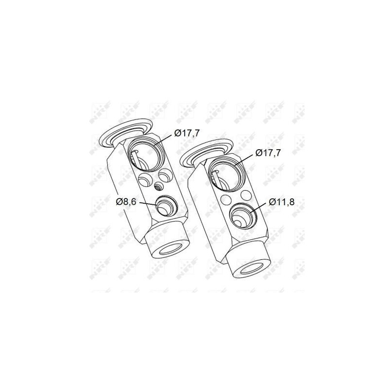 Détendeur de climatisation NRF