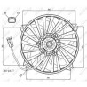 Ventilateur (refroidissement moteur) NRF