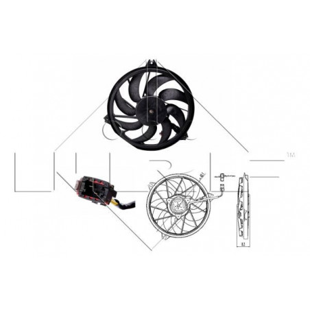 Ventilateur (refroidissement moteur) NRF