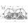 Ventilateur (refroidissement moteur) NRF