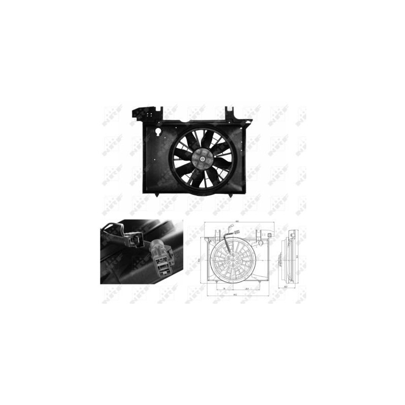 Ventilateur (refroidissement moteur) NRF