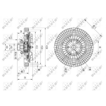 Visco-coupleur NRF