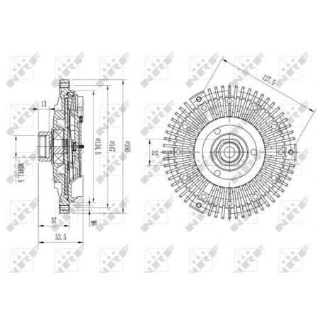 Visco-coupleur NRF