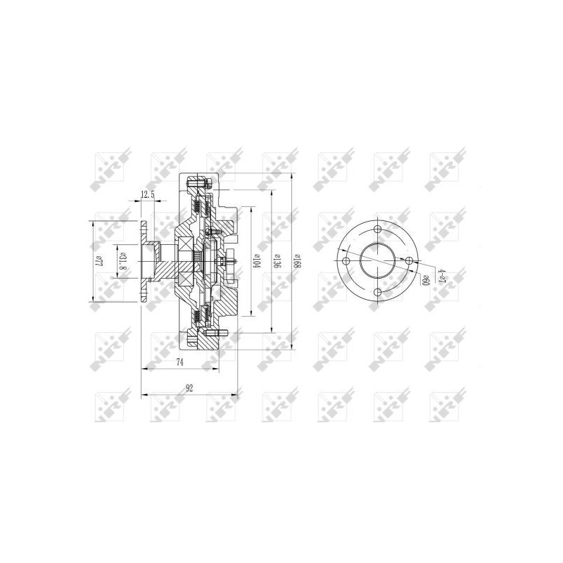 Visco-coupleur NRF