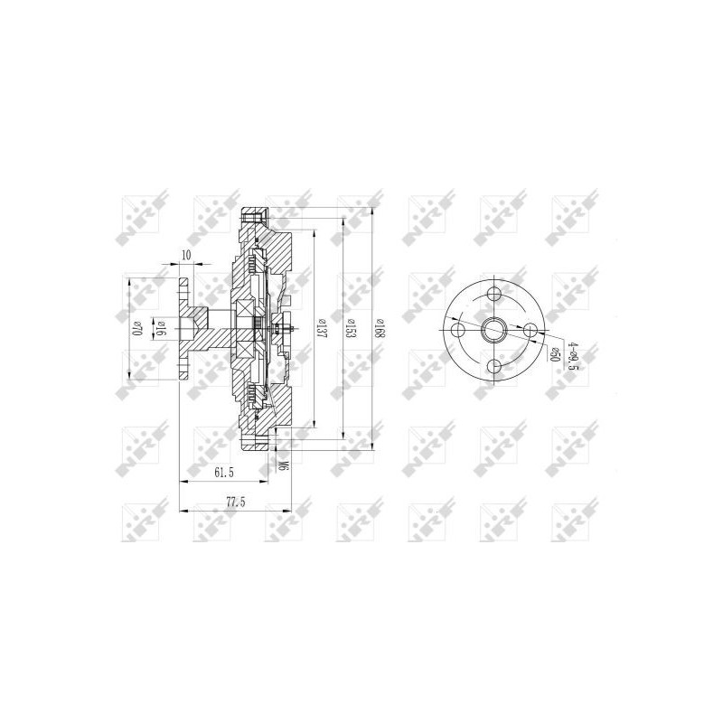 Visco-coupleur NRF