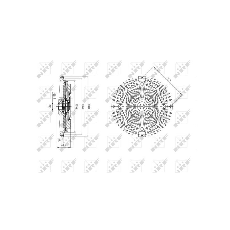 Visco-coupleur NRF