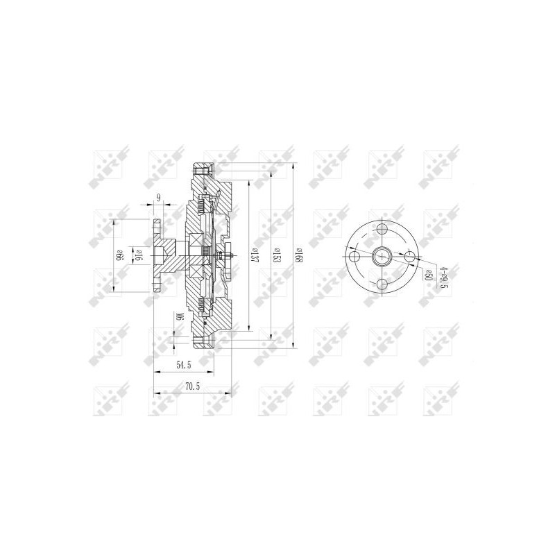 Visco-coupleur NRF