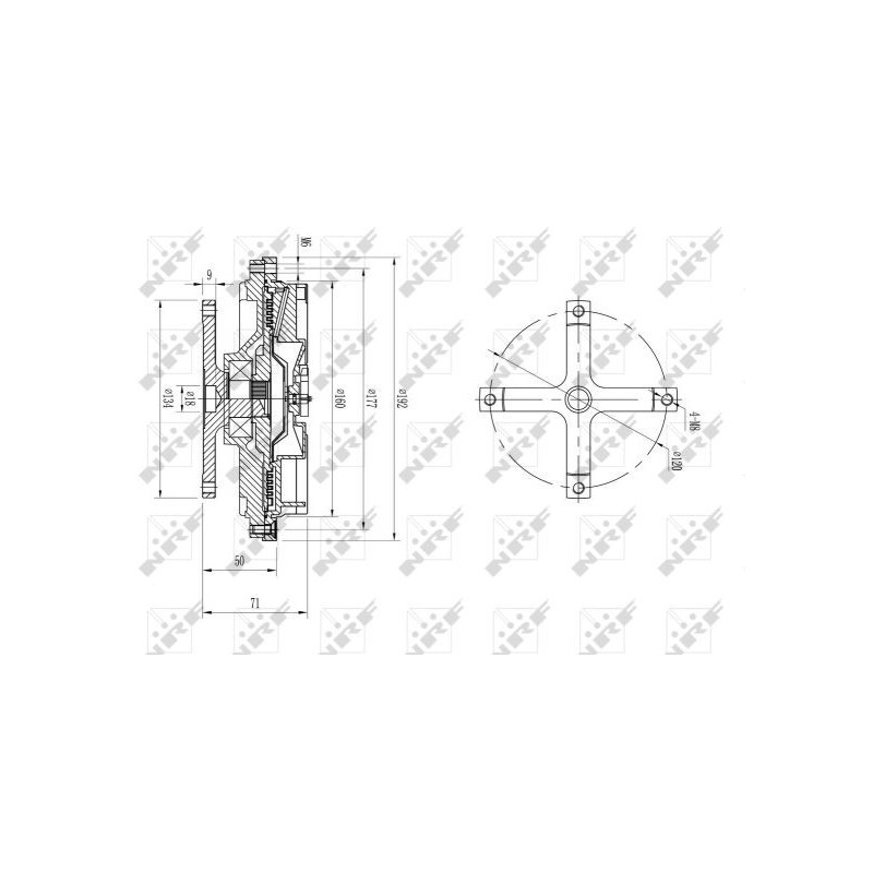 Visco-coupleur NRF