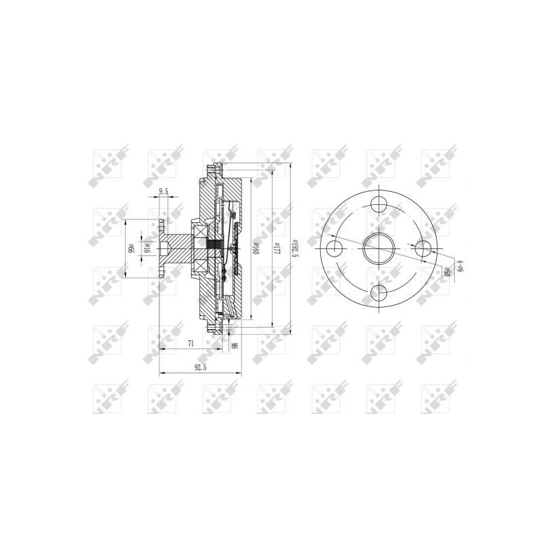 Visco-coupleur NRF