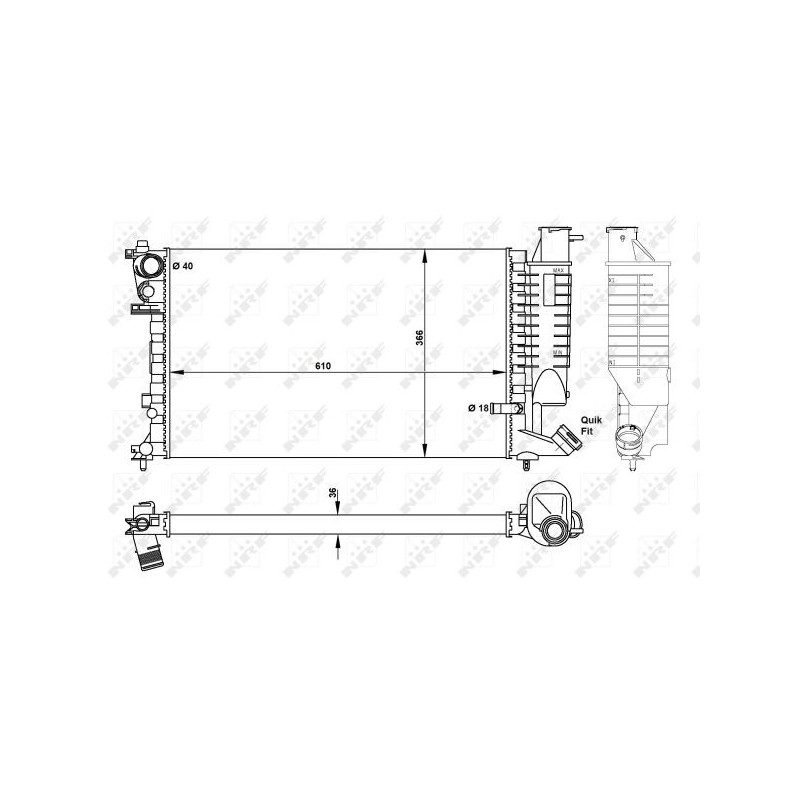 Radiateur NRF