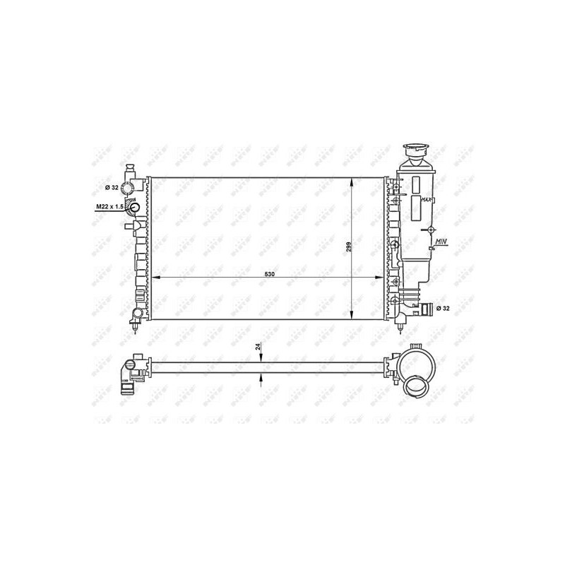 Radiateur NRF