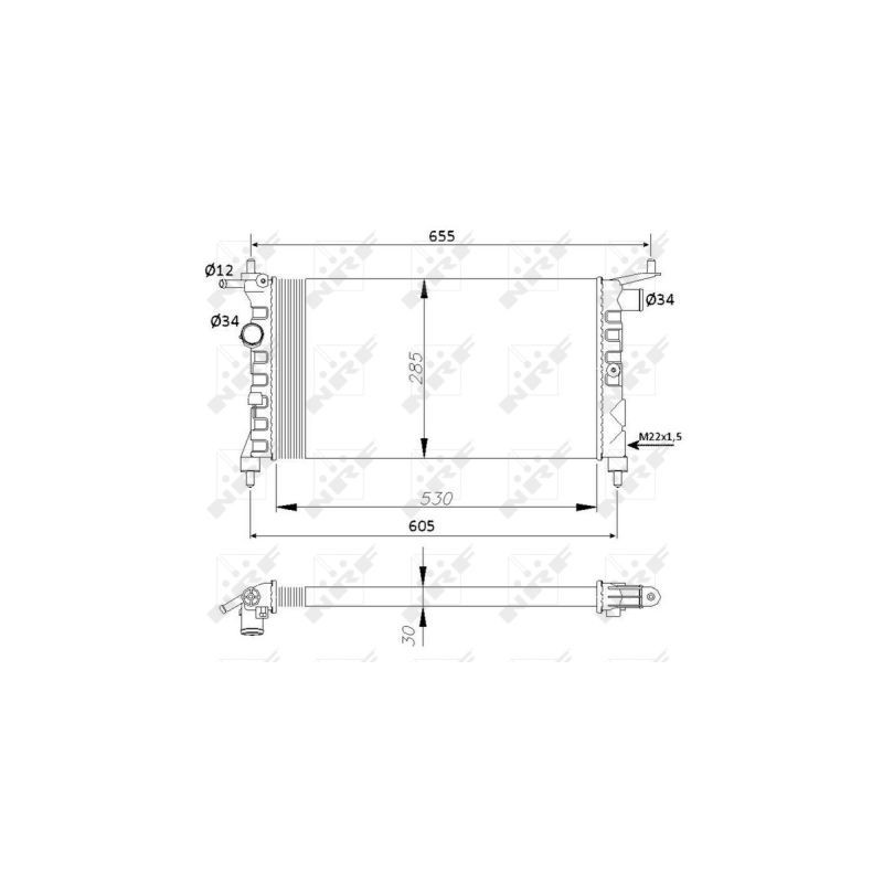 Radiateur NRF