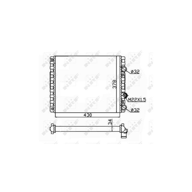 Radiateur NRF