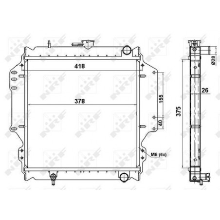 Radiateur NRF