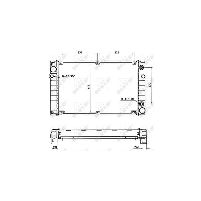 Radiateur NRF