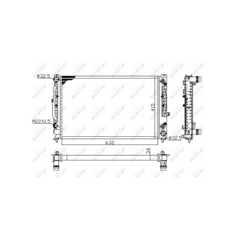 Radiateur NRF