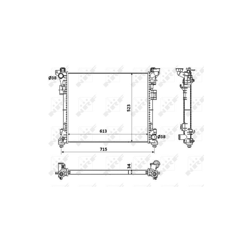 Radiateur NRF