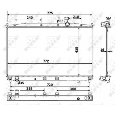 Radiateur NRF