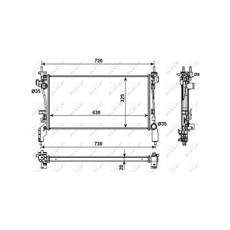 Radiateur NRF