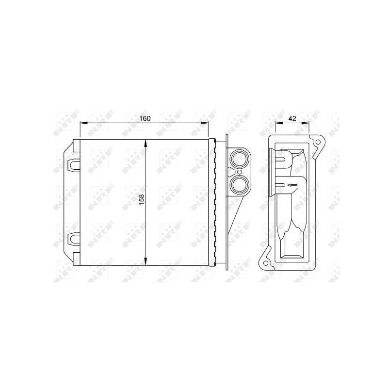 Radiateur de chauffage NRF