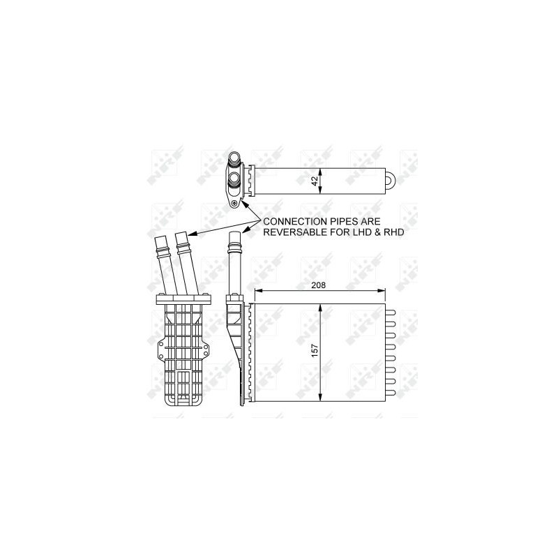 Radiateur de chauffage NRF