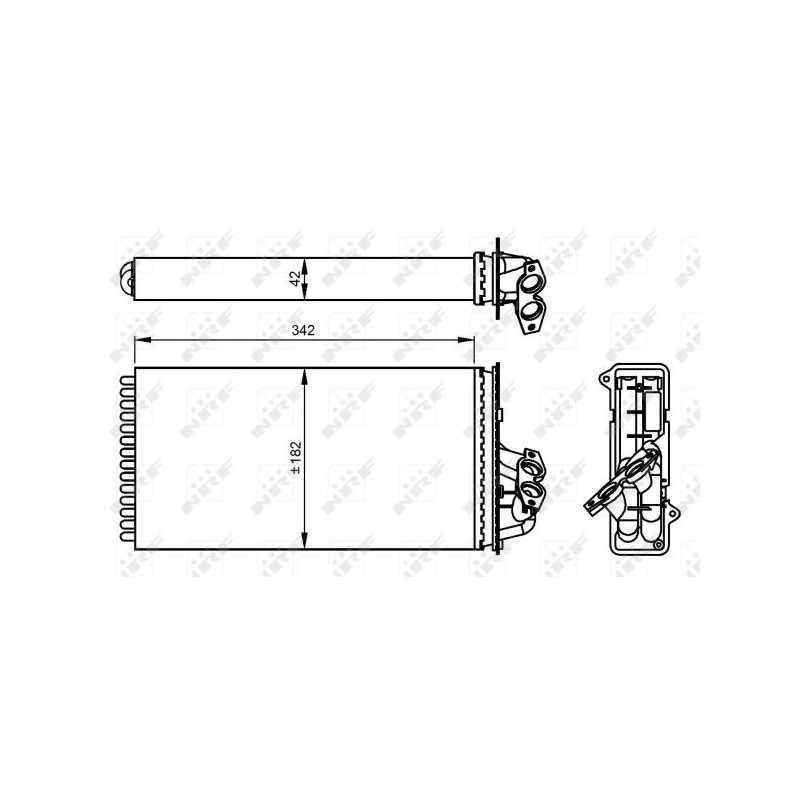 Radiateur de chauffage NRF