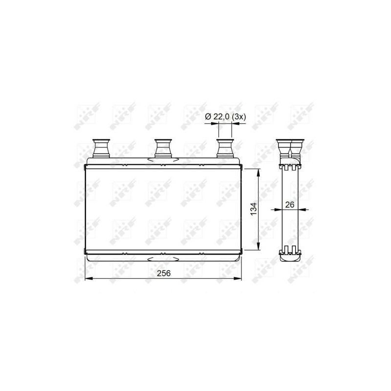 Radiateur de chauffage NRF