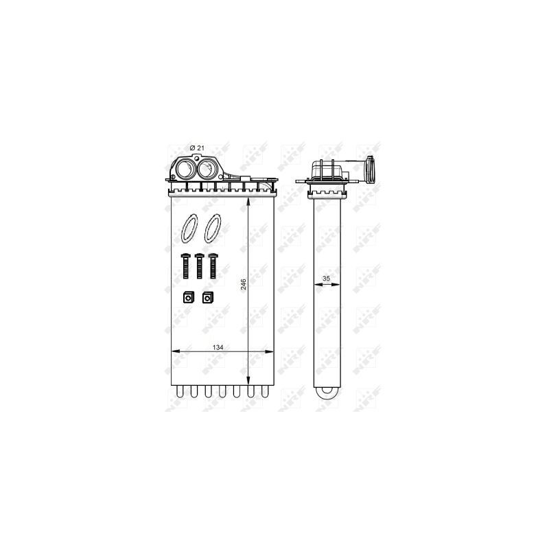 Radiateur de chauffage NRF