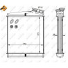 Radiateur de chauffage NRF