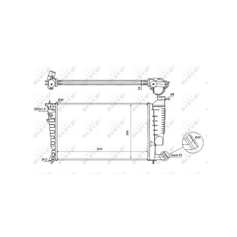 Radiateur NRF