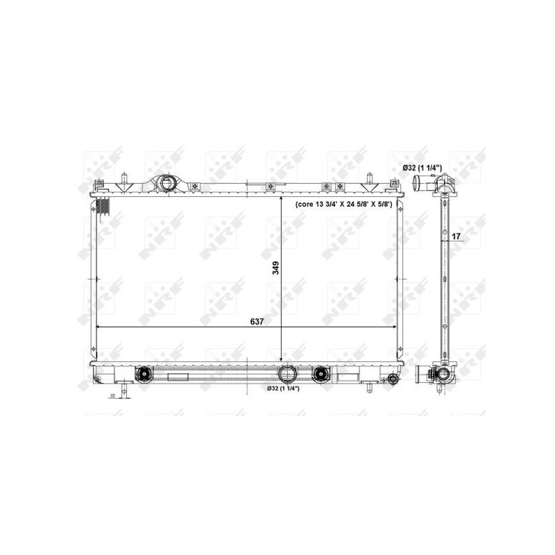 Radiateur NRF