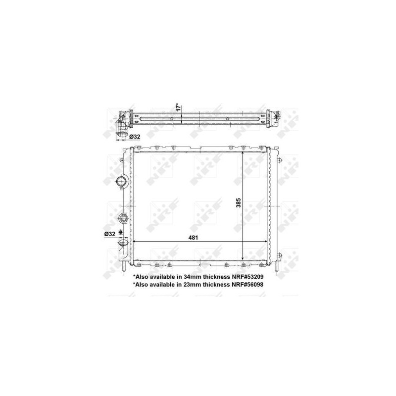 Radiateur NRF