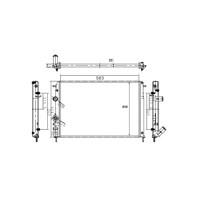 Radiateur NRF