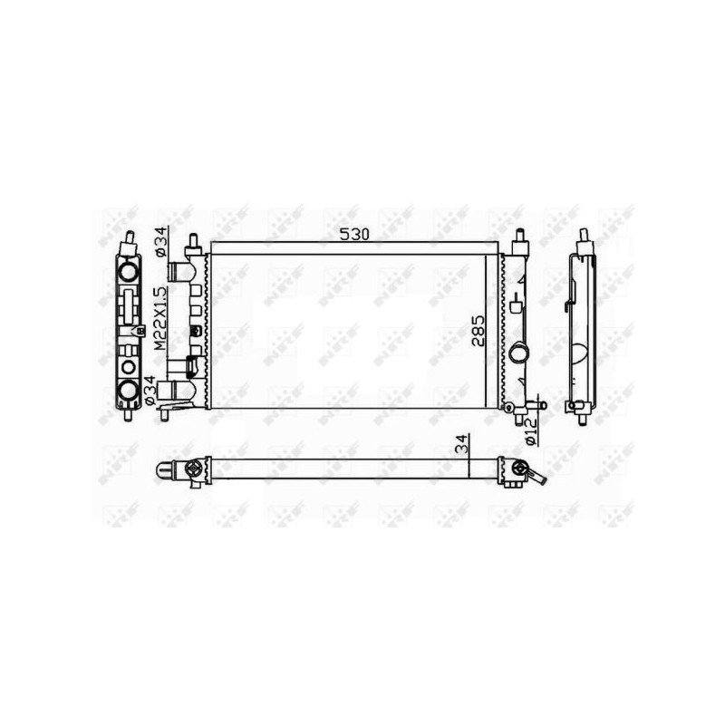 Radiateur NRF