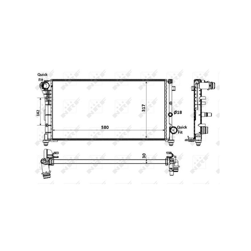 Radiateur NRF