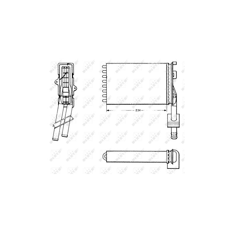 Radiateur de chauffage NRF