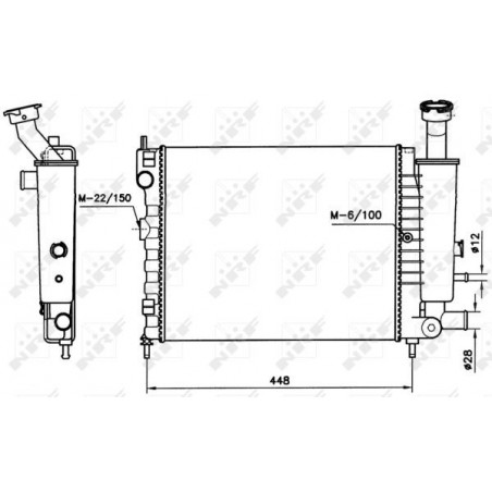 Radiateur NRF