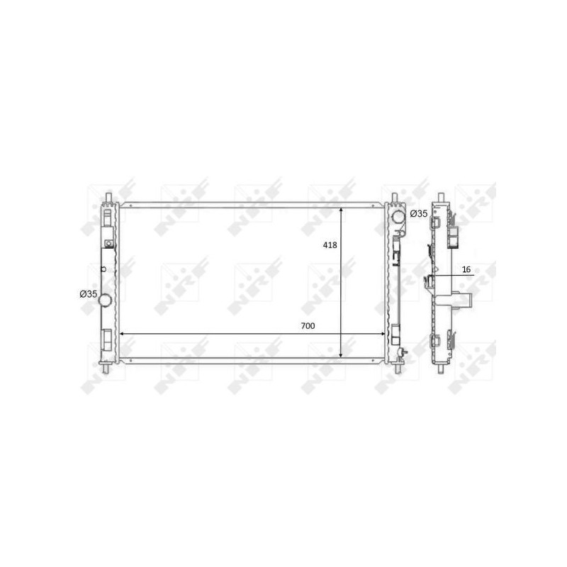 Radiateur NRF