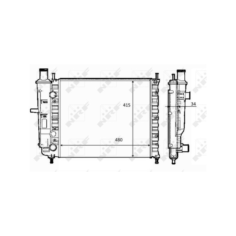 Radiateur NRF